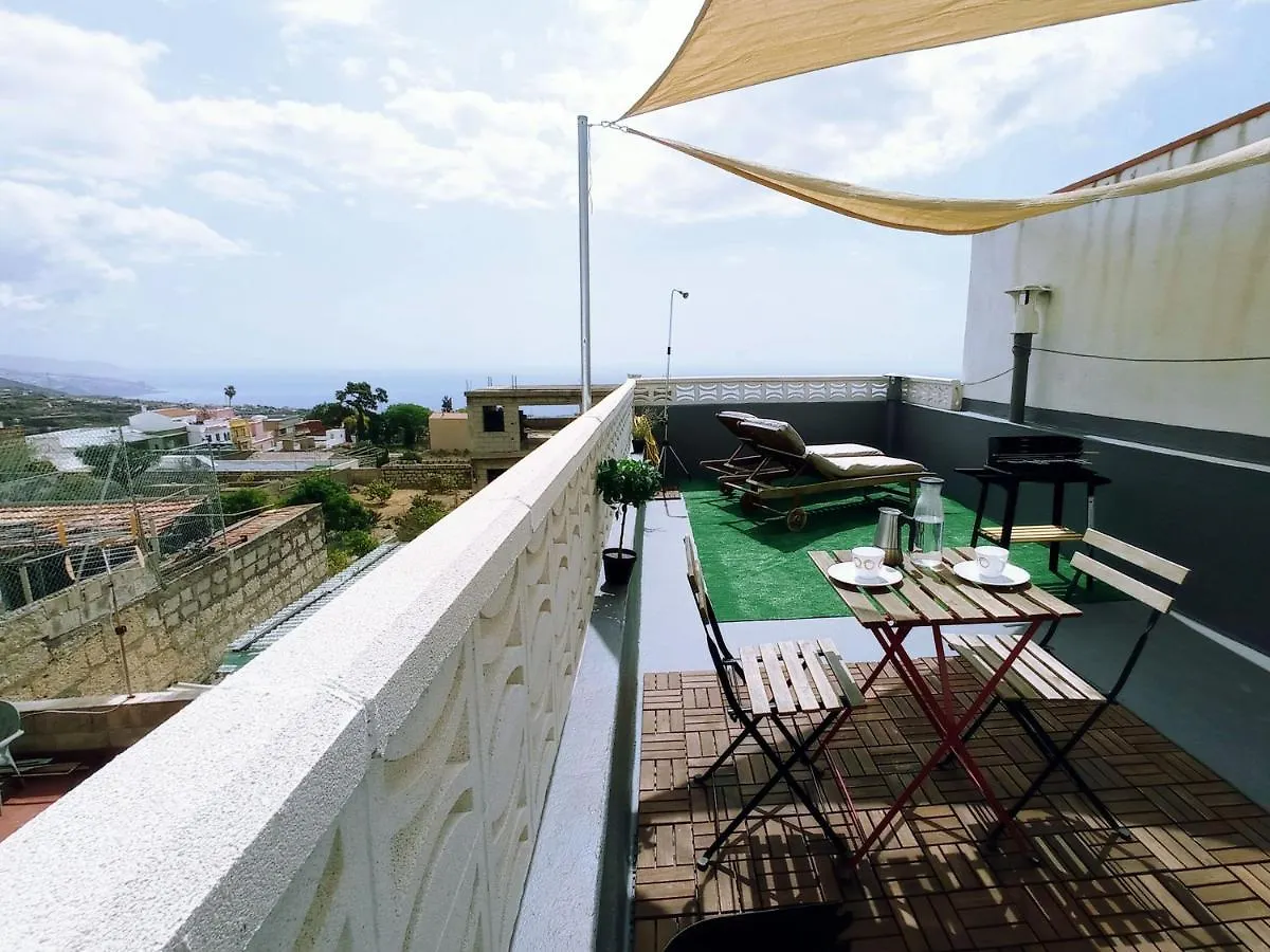 Апартаменты Live Arafo Las Palmeras Con Gran Terraza